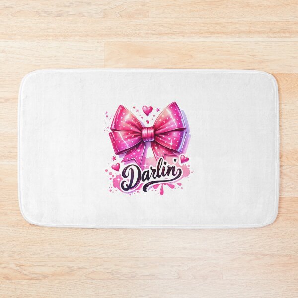 Item preview, Darlin bow sticker designed and sold by CRandRRstickers.