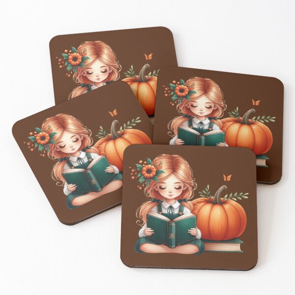 Item preview, Reading Lovers - Autumn Time Books Lovers designed and sold by Wiss2Arts.