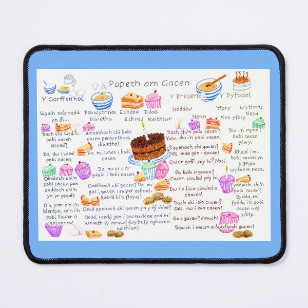 Item preview, Popeth Am Gacen - All about Cake designed and sold by LymphomaLass.