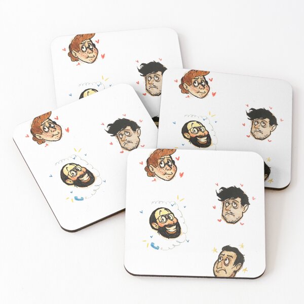 Item preview,  Five Nights At Freddy's night guard sticker pack designed and sold by henwardhyckle.