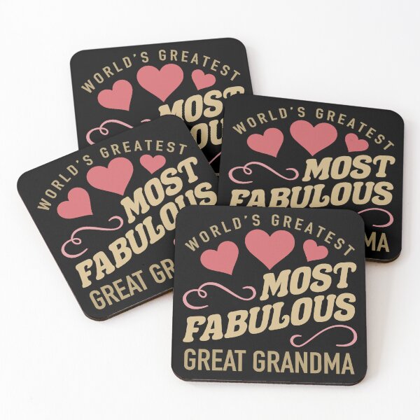 Item preview, Worlds Most Fabulous Great Grandma designed and sold by thepixelgarden.