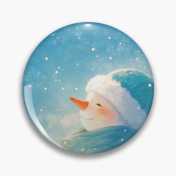 Item preview, Blissful Snowman designed and sold by AshiraCreations.