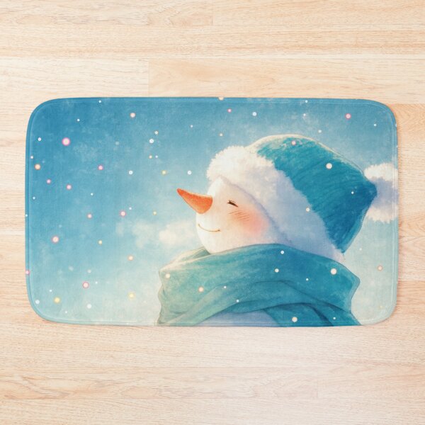 Item preview, Blissful Snowman designed and sold by AshiraCreations.