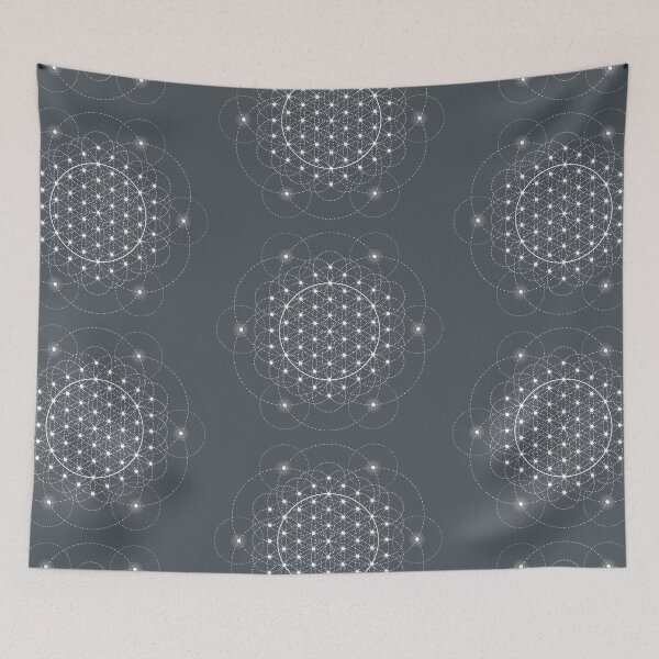 Item preview, Flower of Life (White) designed and sold by squishyrainbow.