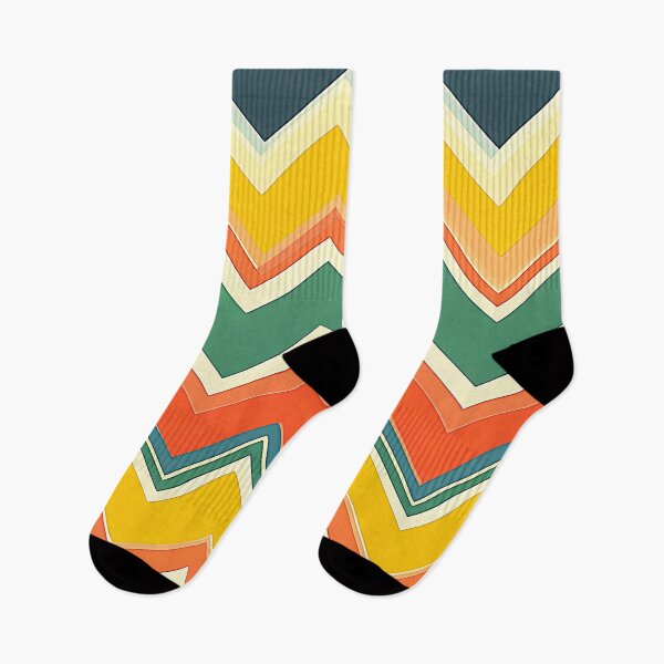 Item preview, Patrón Chevron retro loco designed and sold by HausKatz.