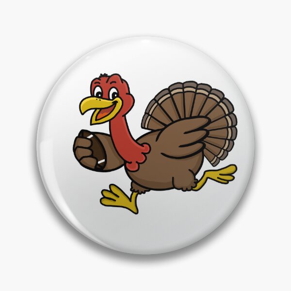 Item preview, Thanksgiving Turkey with Football  designed and sold by Stefanie1624.
