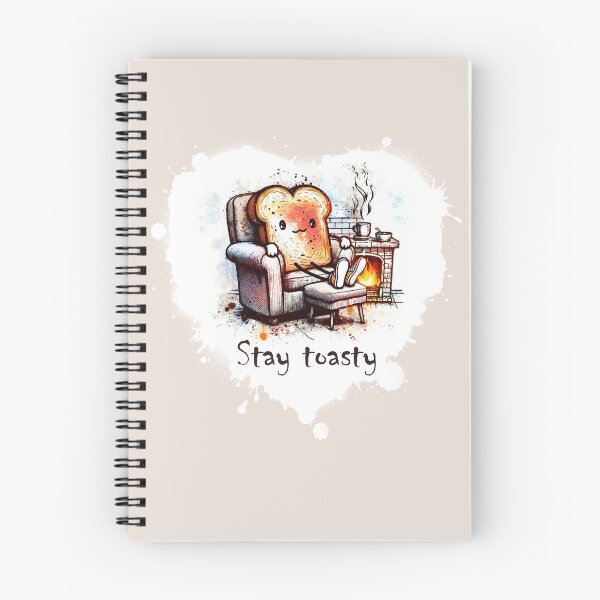 Item preview, Stay Toasty (kawaii) designed and sold by ArtSea-Bubble.