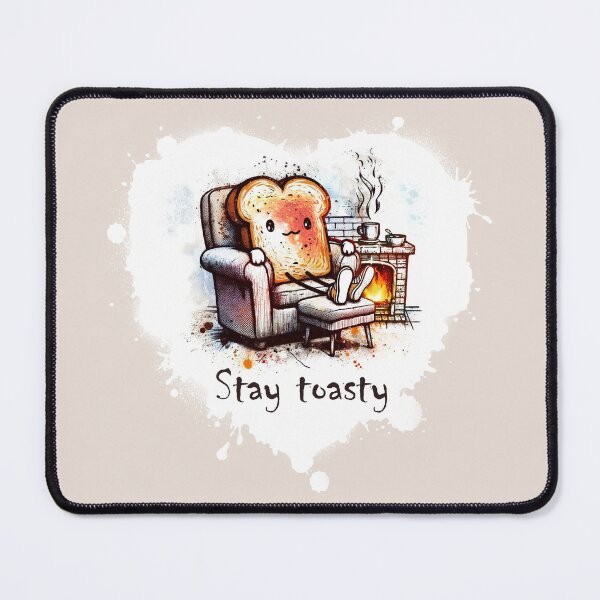 Item preview, Stay Toasty (kawaii) designed and sold by ArtSea-Bubble.