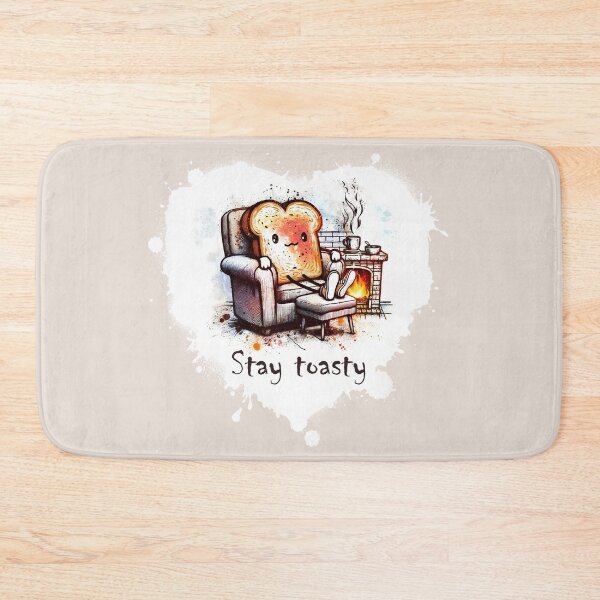 Item preview, Stay Toasty (kawaii) designed and sold by ArtSea-Bubble.