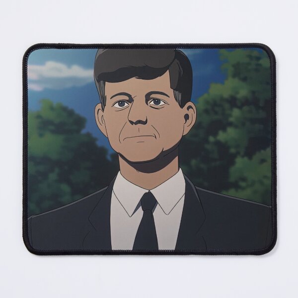 Item preview, John F. Kennedy | Anime style designed and sold by ComicsFactory.