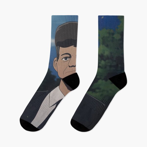 Item preview, John F. Kennedy | Anime style designed and sold by ComicsFactory.