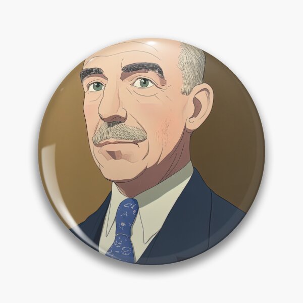 Item preview, John Maynard Keynes | Anime style designed and sold by ComicsFactory.