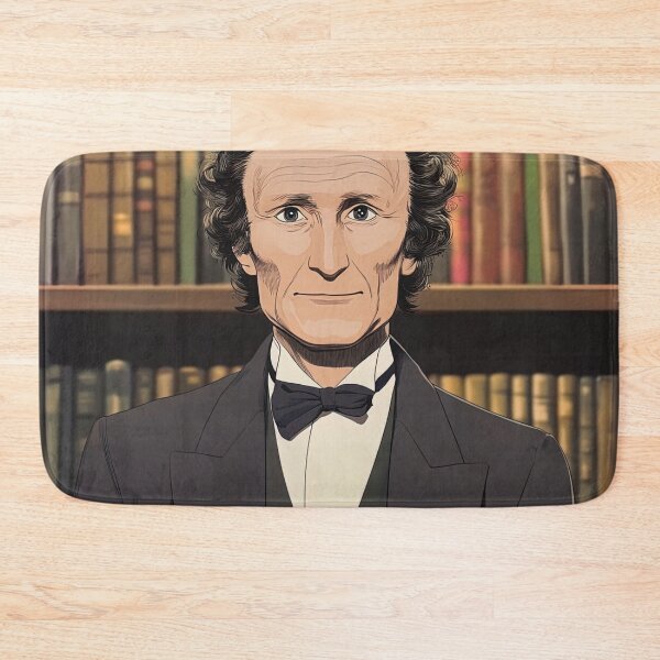 Item preview, John Stuart Mill | Anime style designed and sold by ComicsFactory.