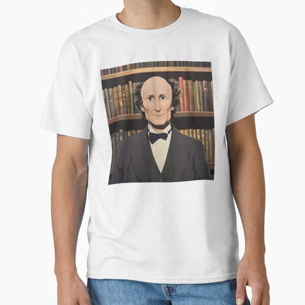 Item preview, John Stuart Mill | Anime style designed and sold by ComicsFactory.