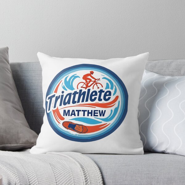 Item preview, Dynamic Triathlete Matthew - Swim, Bike, Run designed and sold by Triathlongram.