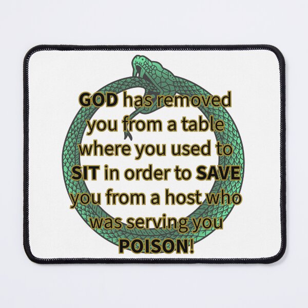 Item preview, God Removes Poison designed and sold by Woven-in-Jesus.