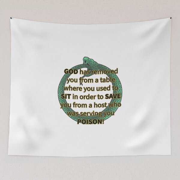 Item preview, God Removes Poison designed and sold by Woven-in-Jesus.