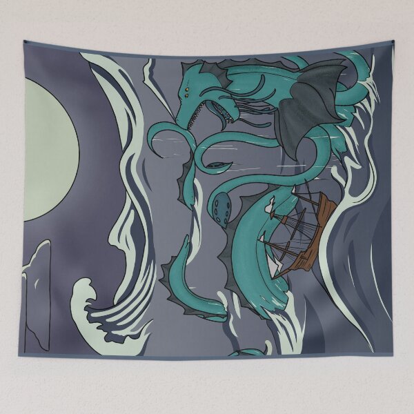 Item preview, Leviathan designed and sold by StaticKlingShop.