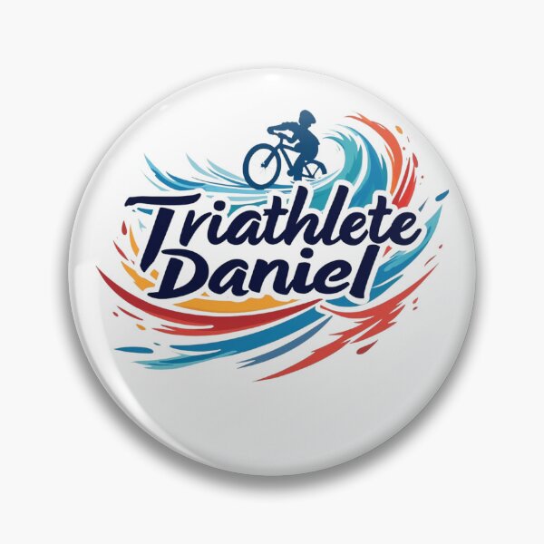 Item preview, Dynamic Triathlete Daniel - Swim, Bike, Run designed and sold by Triathlongram.