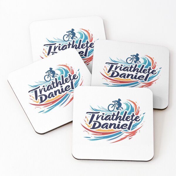 Item preview, Dynamic Triathlete Daniel - Swim, Bike, Run designed and sold by Triathlongram.