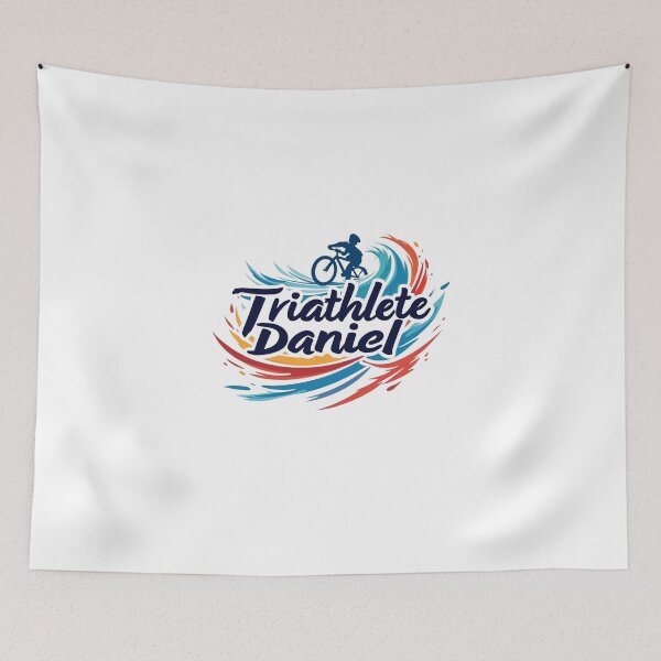 Item preview, Dynamic Triathlete Daniel - Swim, Bike, Run designed and sold by Triathlongram.