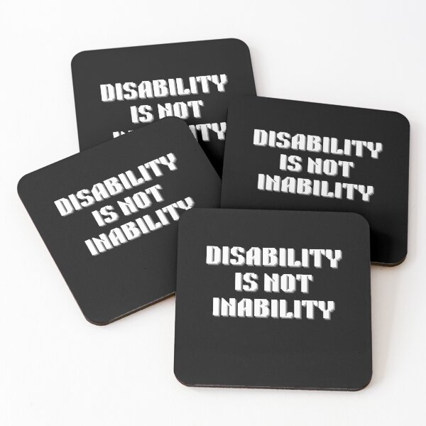 Item preview, Disability Is Not Inability  designed and sold by Artsbybree.