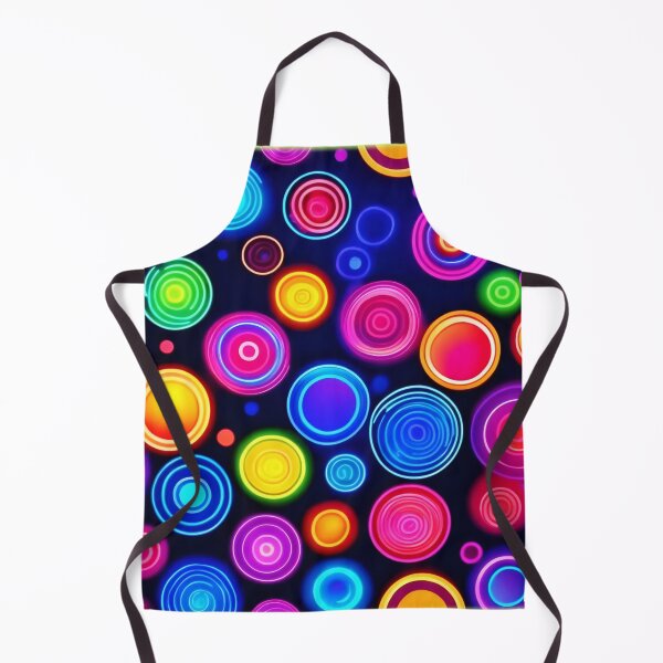 Item preview, Neon Circle Burst designed and sold by Health And Fitness Posts e-Store.