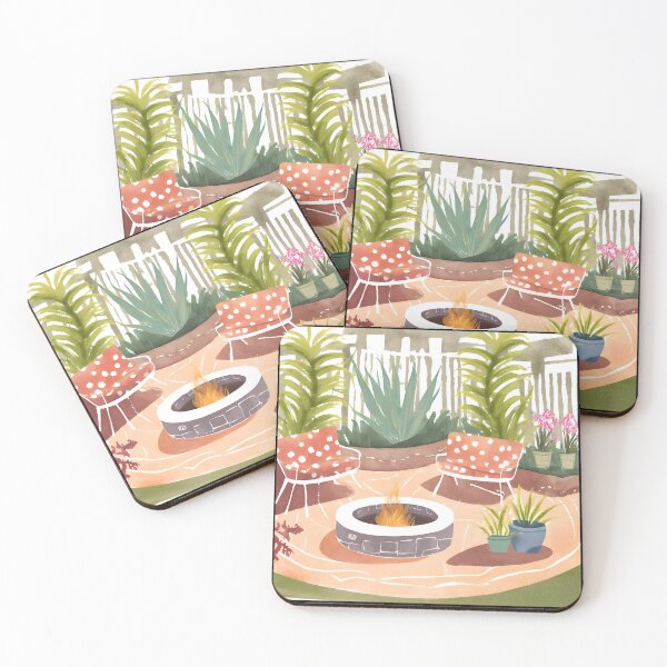 Item preview, Cozy Backyard Paradise designed and sold by ProbablyHungry.