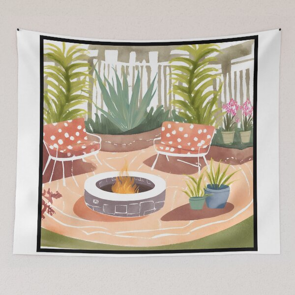 Item preview, Cozy Backyard Paradise designed and sold by ProbablyHungry.