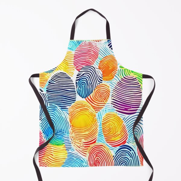 Item preview, Colorful Fingerprint Pattern designed and sold by Health And Fitness Posts e-Store.
