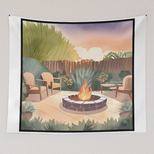 Item preview, Comfy Backyard Paradise designed and sold by ProbablyHungry.