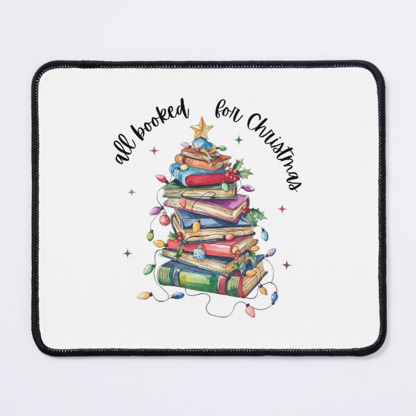 Item preview, All Booked for Christmas, Reading Christmas Tree designed and sold by MissGraphicTees.