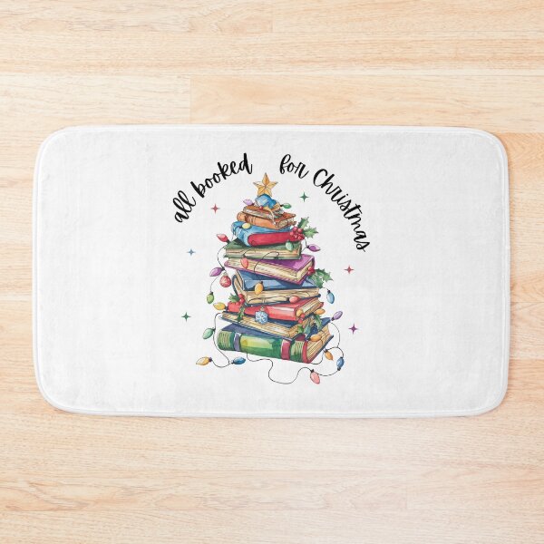 Item preview, All Booked for Christmas, Reading Christmas Tree designed and sold by MissGraphicTees.