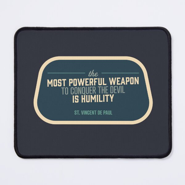 Item preview, Humility Conquers the Devil - St. Vincent de Paul designed and sold by cmills730.