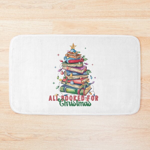 Item preview, All Booked for Christmas, Reading Christmas Tree designed and sold by MissGraphicTees.