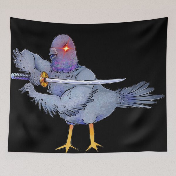 Item preview, Pigeon Samurai  designed and sold by CSolaris.