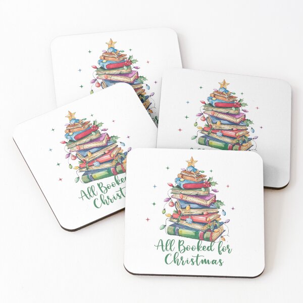 Item preview, All Booked for Christmas, Reading Christmas Tree designed and sold by MissGraphicTees.