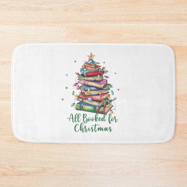 Item preview, All Booked for Christmas, Reading Christmas Tree designed and sold by MissGraphicTees.