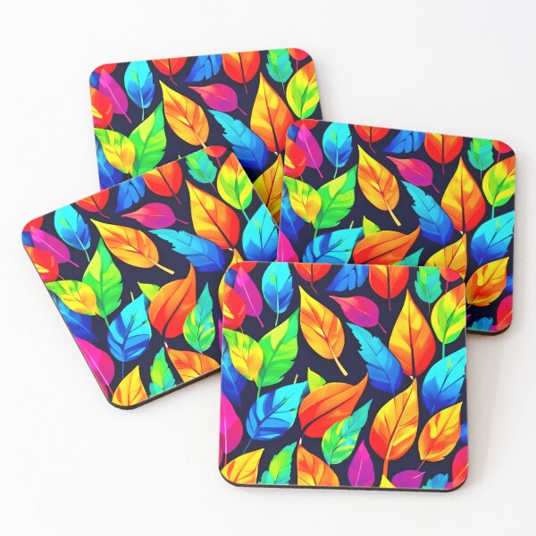 Item preview, Vibrant Autumn Leaves Pattern designed and sold by Health And Fitness Posts e-Store.
