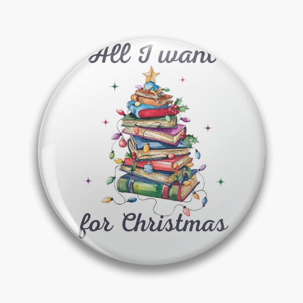 Item preview, All I want for Christmas, Reading Christmas Tree designed and sold by MissGraphicTees.