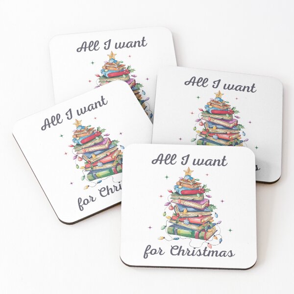 Item preview, All I want for Christmas, Reading Christmas Tree designed and sold by MissGraphicTees.