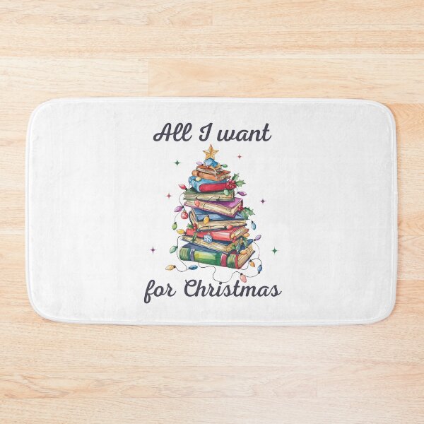 Item preview, All I want for Christmas, Reading Christmas Tree designed and sold by MissGraphicTees.