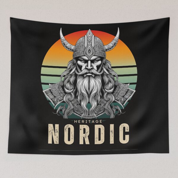 Item preview, T SHIRT VIKINGS NORDIC HERITAGE  designed and sold by wanado.