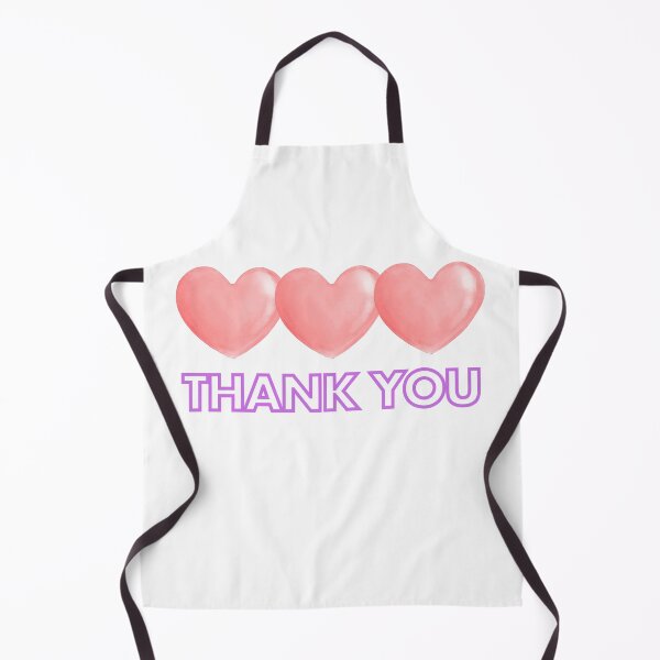 Item preview, Thank you with three cute heart illustrations designed and sold by Jasava Shop.