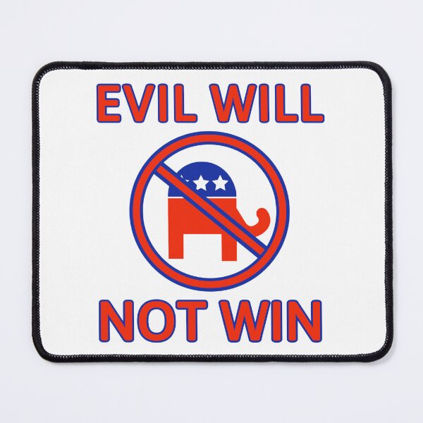 Item preview, Evil will not win designed and sold by Rachel the Artist .