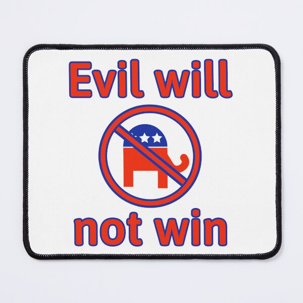 Item preview, Evil will not win  designed and sold by Rachel the Artist .