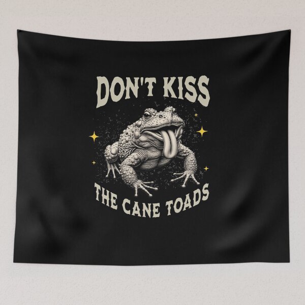 Item preview, Dont kiss the cane toads designed and sold by headpossum.
