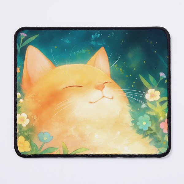 Item preview, Orange Cat Peaceful Nap designed and sold by AshiraCreations.
