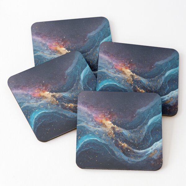 Item preview, Celestial Currents: Gilded Galaxy Dream designed and sold by Ladyfyre.