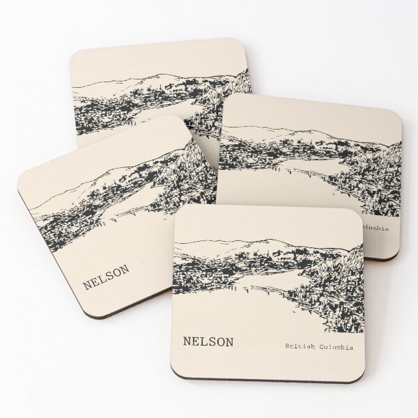 Item preview, Nelson British Columbia designed and sold by Lakeric Cityscapes.
